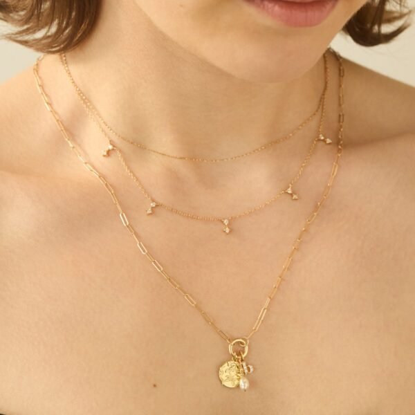 Diamond Moon Necklace - Image 6
