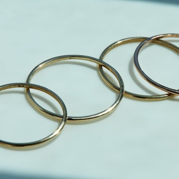 Grand Mignon Gold Stacking Ring - Image 7