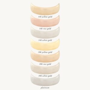 Catbird Classic Wedding Bands, Half Round Band, 5mm