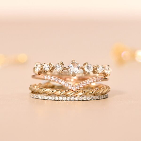 Grand Twisted Stacker Ring - Image 9