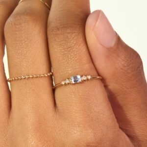 Celeste Aquamarine Ring