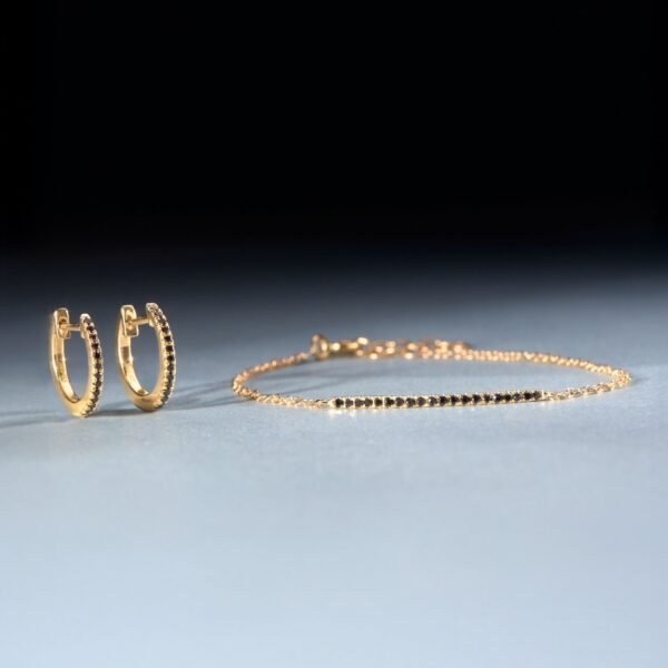 Fairy Light Black Diamond Bracelet - Image 6