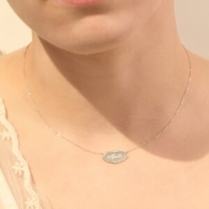 Cygnet Necklace, Silver