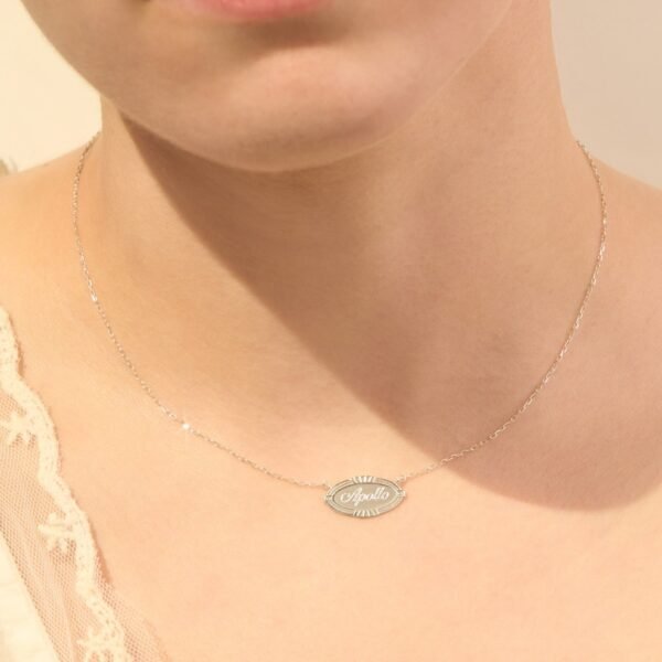 Cygnet Necklace, Silver
