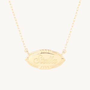 Cygnet Necklace, Yellow Gold