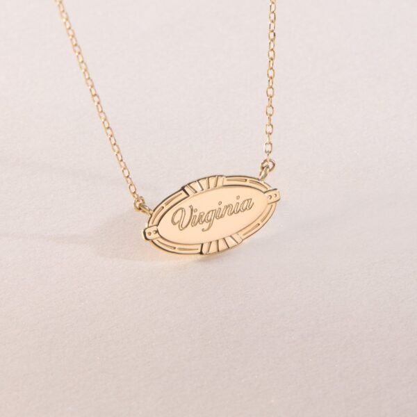 Cygnet Necklace, Yellow Gold - Image 5