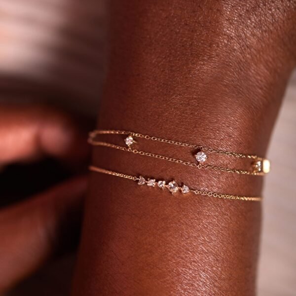 Evening Star Bracelet, Yellow Gold - Image 4