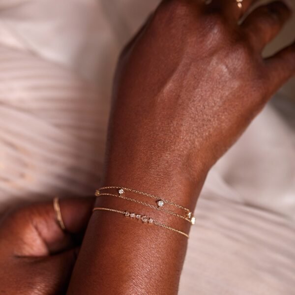 Evening Star Bracelet, Yellow Gold - Image 6