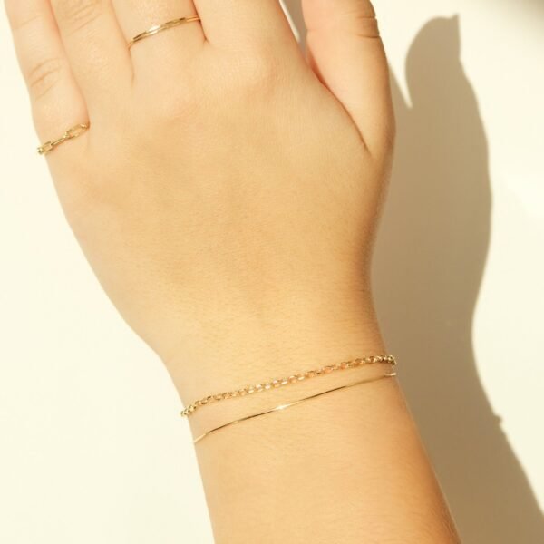 Festoon Gold Bracelet - Image 5