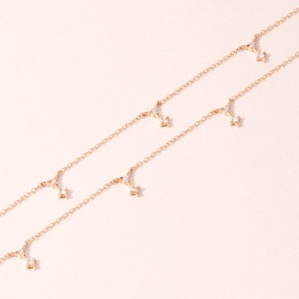 Diamond Moon Necklace - Image 10