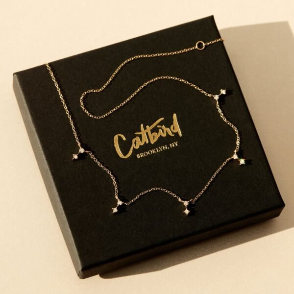 Diamond Moon Necklace - Image 8