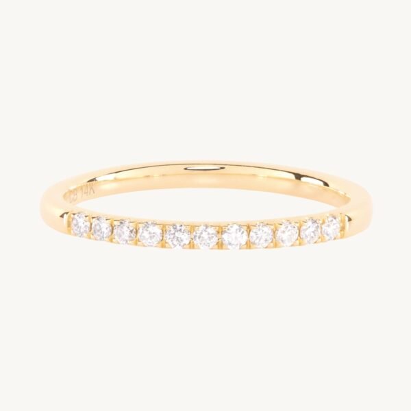 Fairy Light Supreme Demi-Pavé Diamond Band