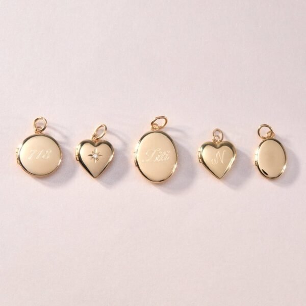 Dollhouse Oval Gold Locket, Grand - Image 8
