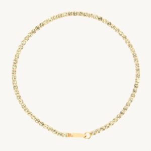 Harlequin Peridot Tennis Bracelet