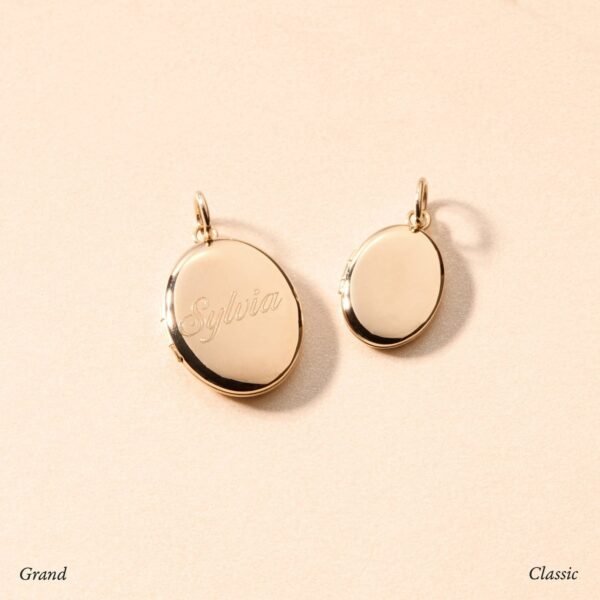 Dollhouse Oval Gold Locket, Grand - Image 7
