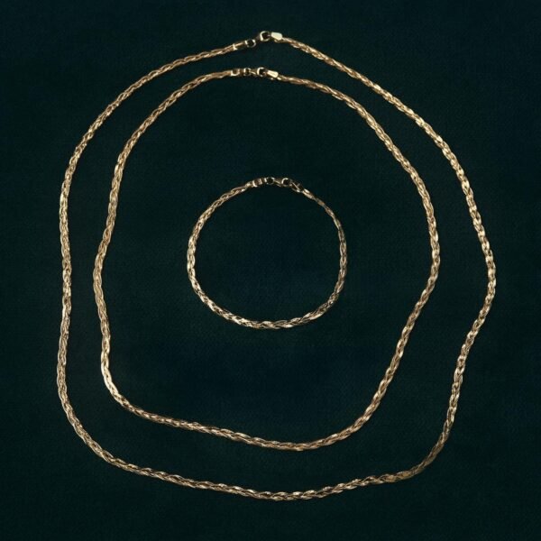 Entwined Braided Chain Bracelet - Image 7