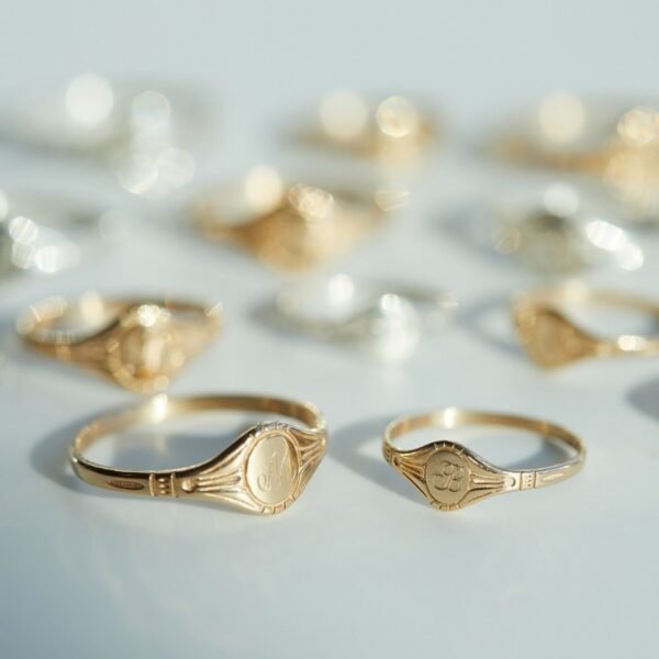 Grand Cygnet Gold Ring - Image 8