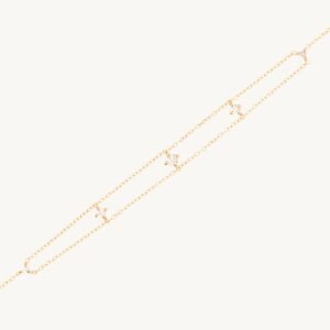 Evening Star Bracelet, Yellow Gold