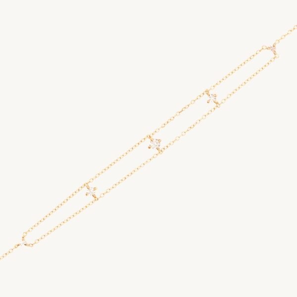 Evening Star Bracelet, Yellow Gold