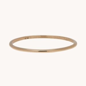 Grand Mignon Gold Stacking Ring